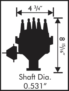 Verteiler - Distributor  Ford Modified  351/400 M  68-97